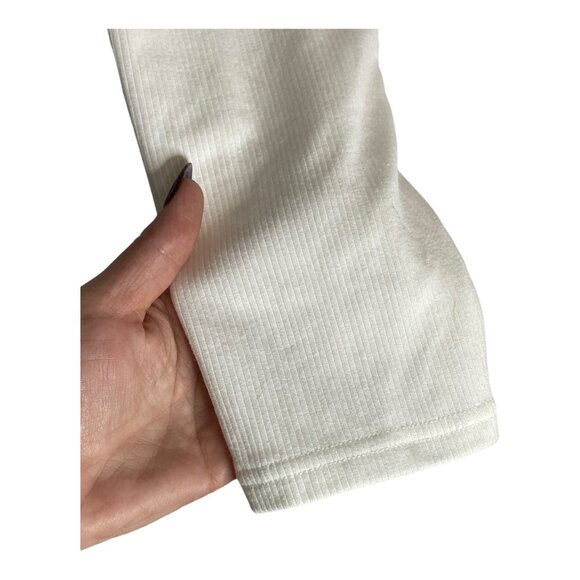 Klassy Network Mockneck Long Sleeve Brami Cropped Ribbed Top-sz XL - Picture 6 of 9